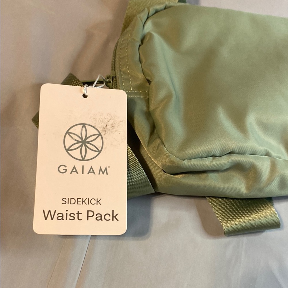 GAIAM Sage Green Sidekick Waist Pack